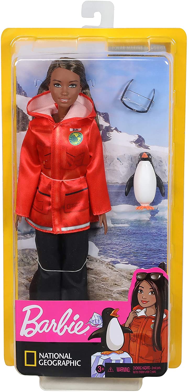 Barbie GDM45 Polar-Meeresbiologe-Puppe, mehrfarbig