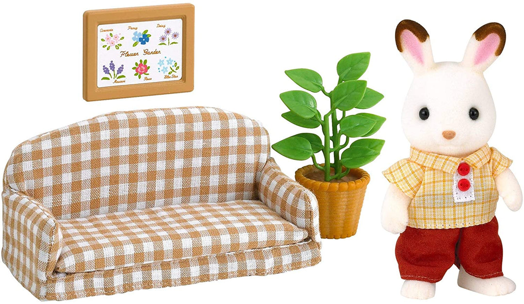 Sylvanian Families Schokoladen-Kaninchen-Vater-Set