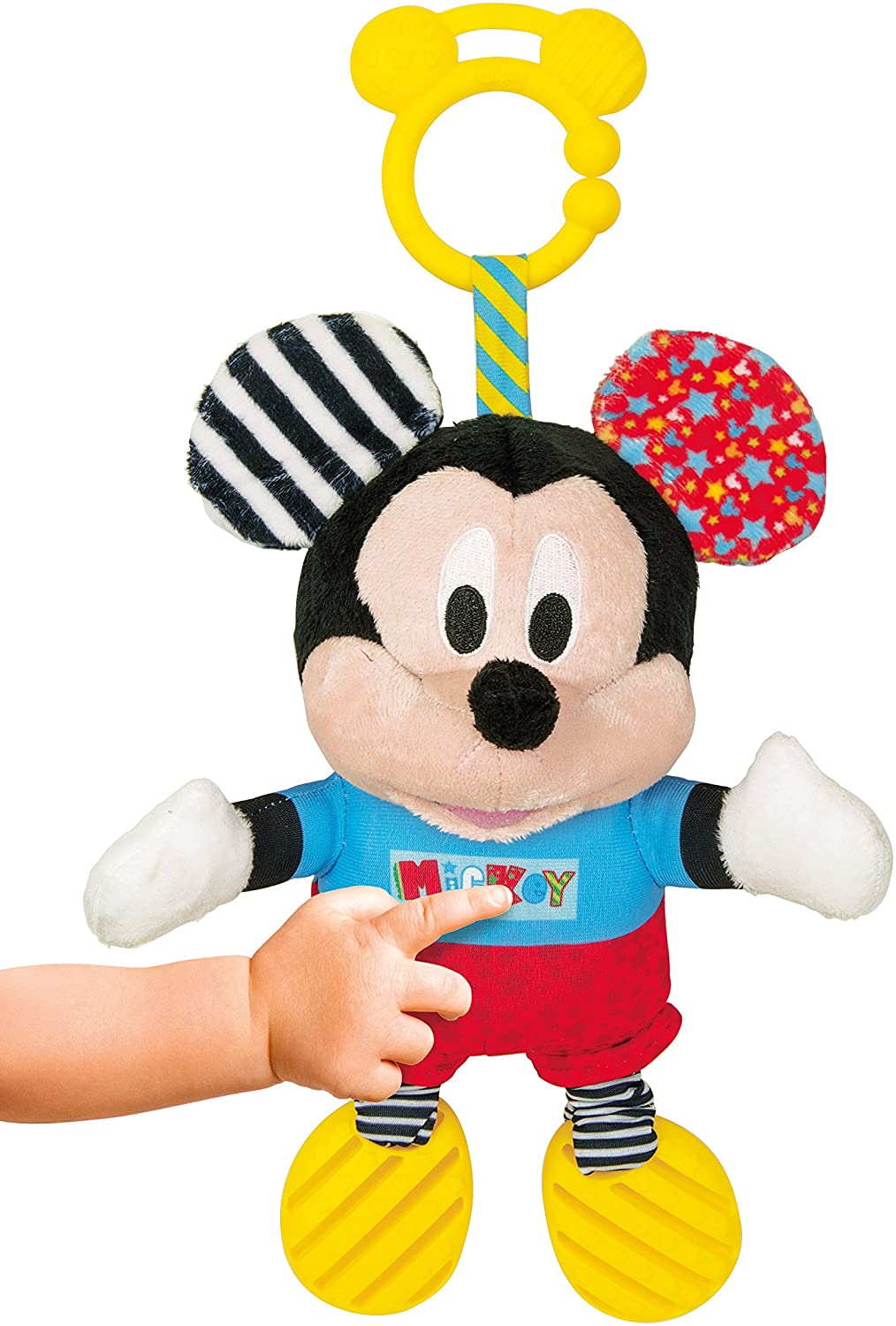 Clementoni 17165 Disney Baby-Mickey First Activities Plüsch