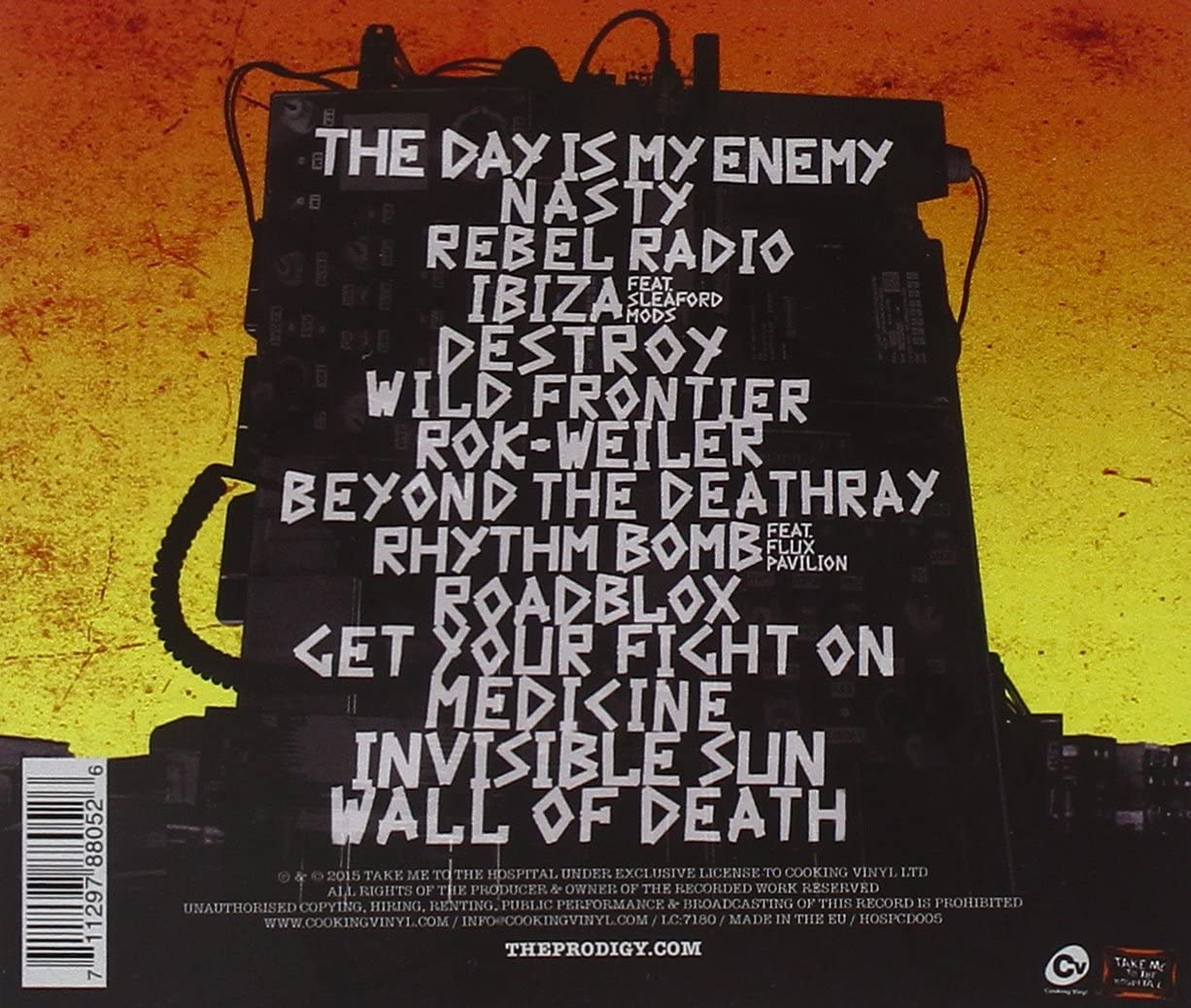 The Prodigy - The Day Is My Enemy [Audio CD]
