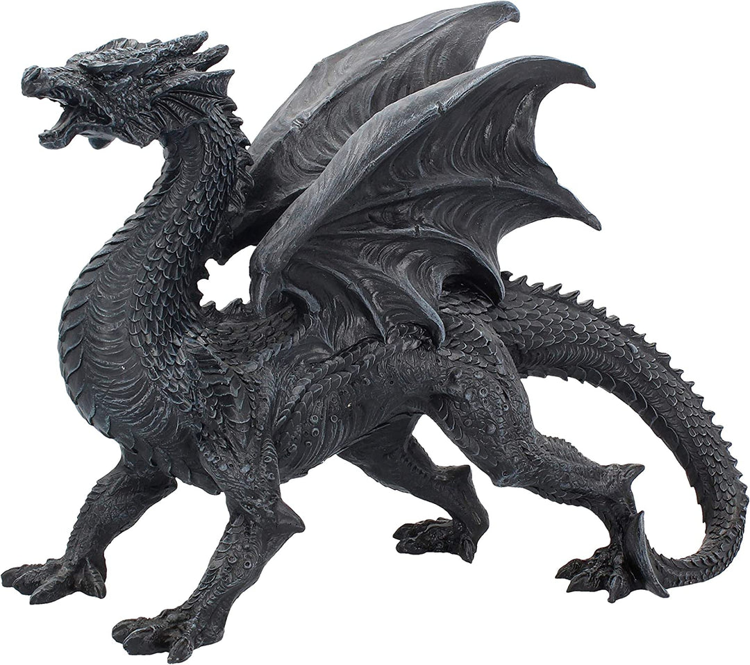 Nemesis Now D1242D5 Drachenwächter-Figur, 28,5 cm, Schwarz