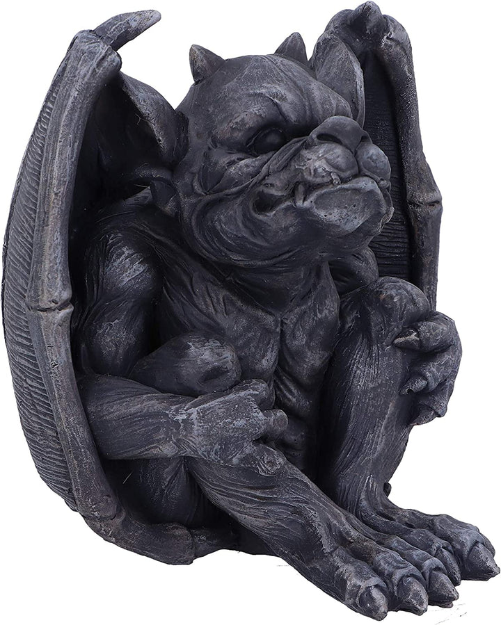 Nemesis Now Hugo Dark Black Grotesque Gargoyle Figur, 12,5 cm