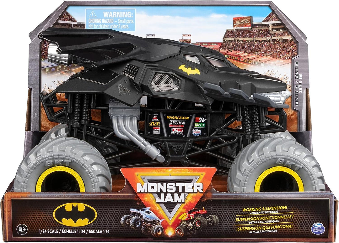 Monster Jam, offizieller Batman-Monstertruck, Sammler-Druckgussfahrzeug, Maßstab 1:24