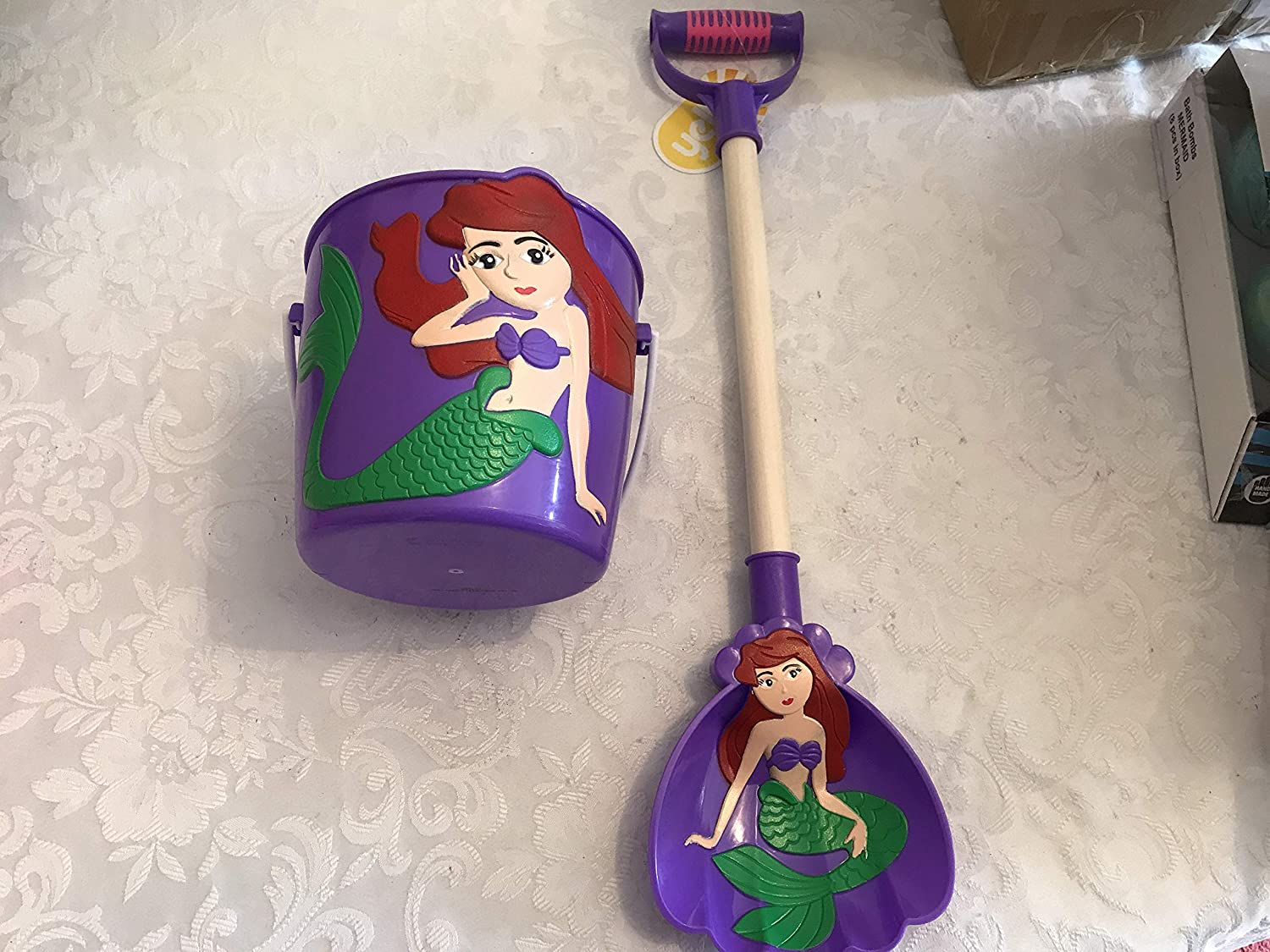 Mermaid Spade Toy - 49cm Plastic Playset for Kids, Assorted Colours