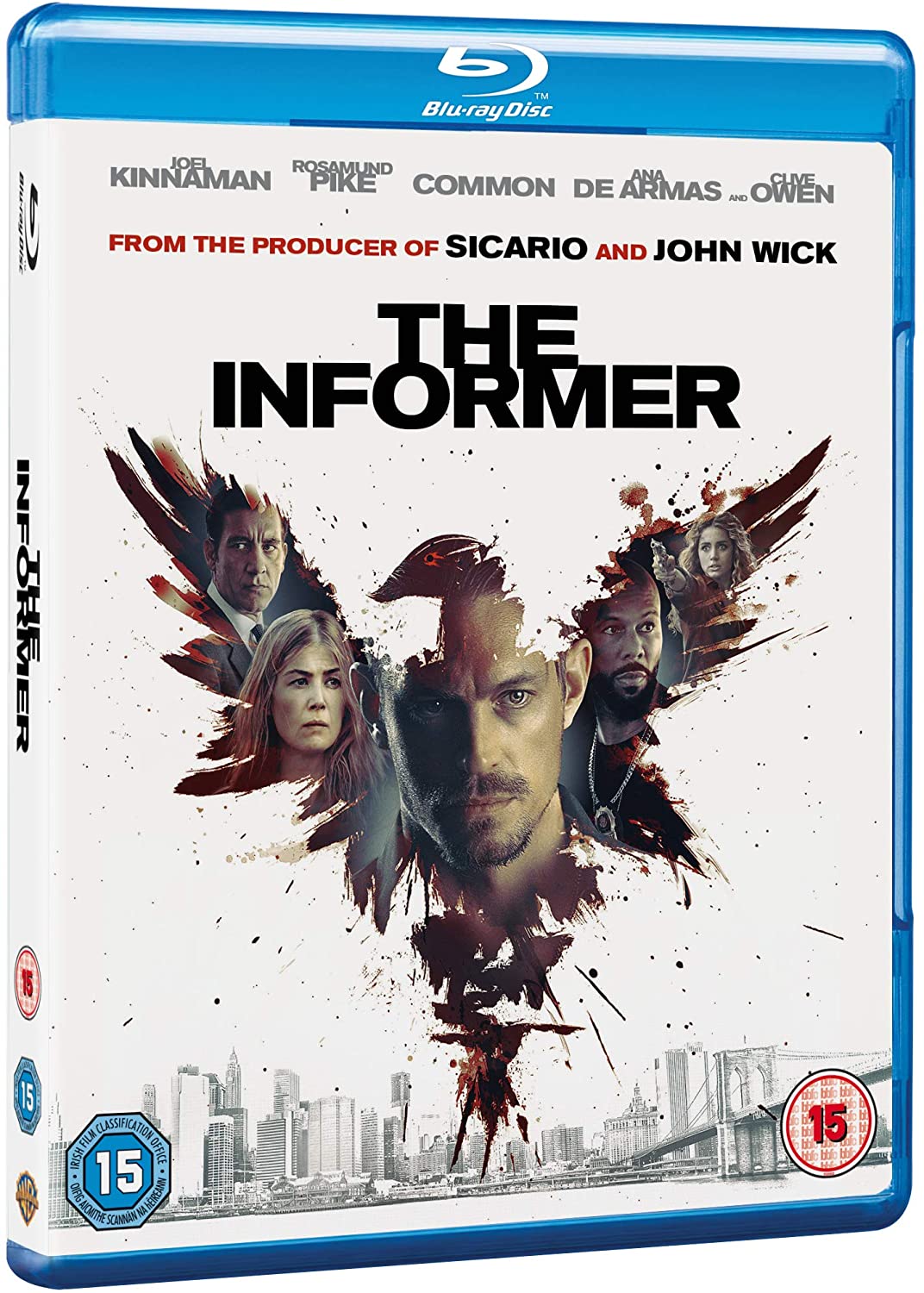 The Informer [2019] [Region Free] – Thriller/Krimi [Blu-ray]
