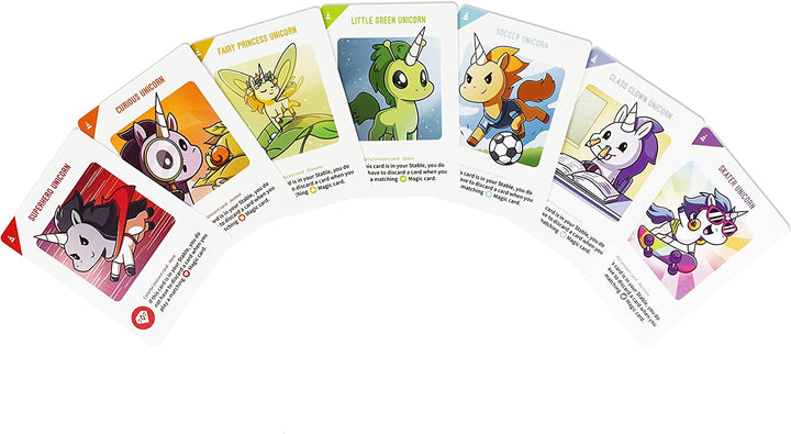 TeeTurtle | Instabile Einhörner Kids Edition | Kartenspiel | Ab 6 Jahren | 2-6 Spieler |