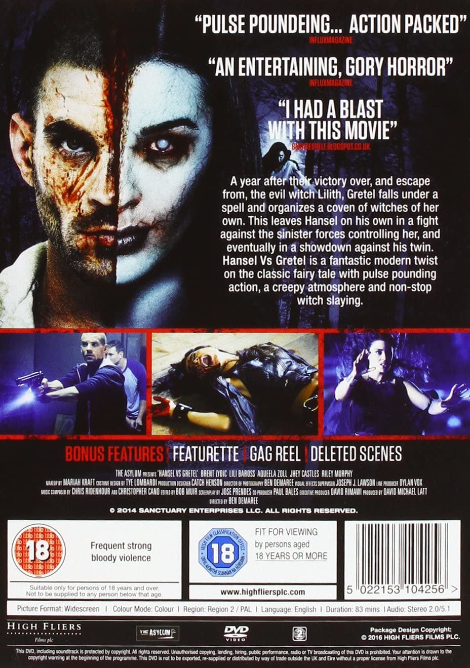 Hänsel gegen Gretel - Horror [DVD]
