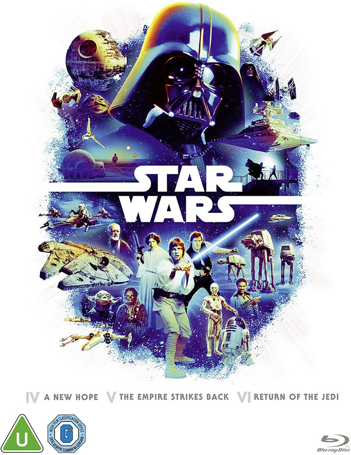 Star Wars Original Trilogy Box Set (Episodes 4-6) [2022] [Region Free] [Blu-ray]