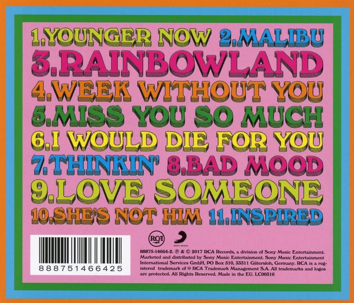 Sony Music - Younger Now CD