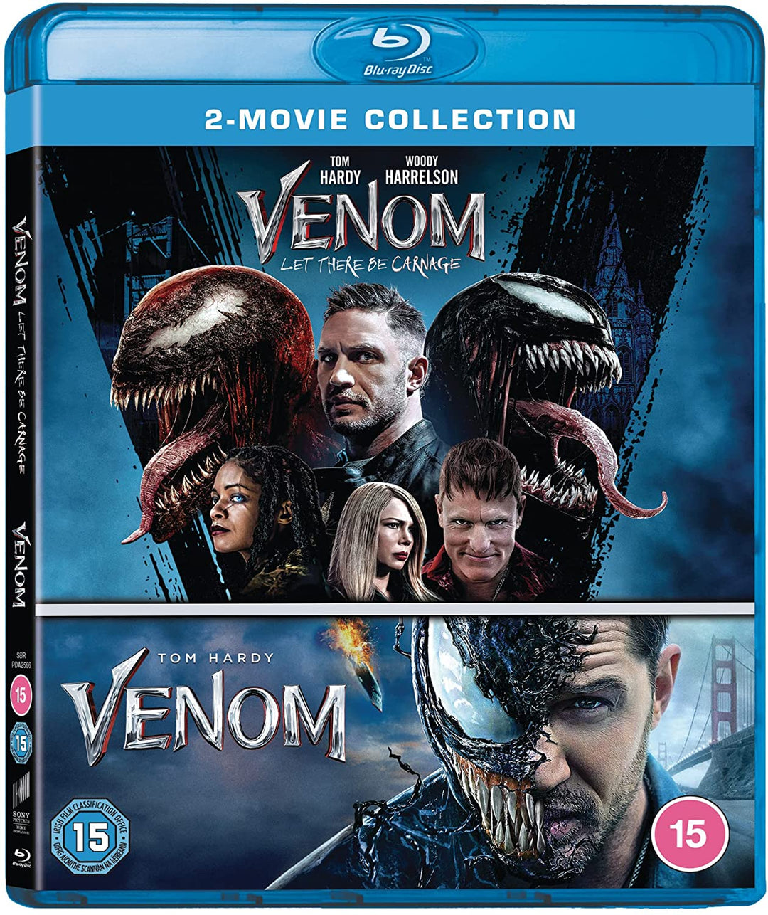 Venom 1&amp;2: (2018) &amp; Let There Be Carnage [2021] [Blu-ray]