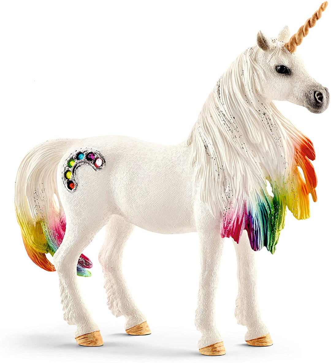 Schleich Bayala Regenbogen Einhorn Stute Pferd Spielzeugfigur (70524)