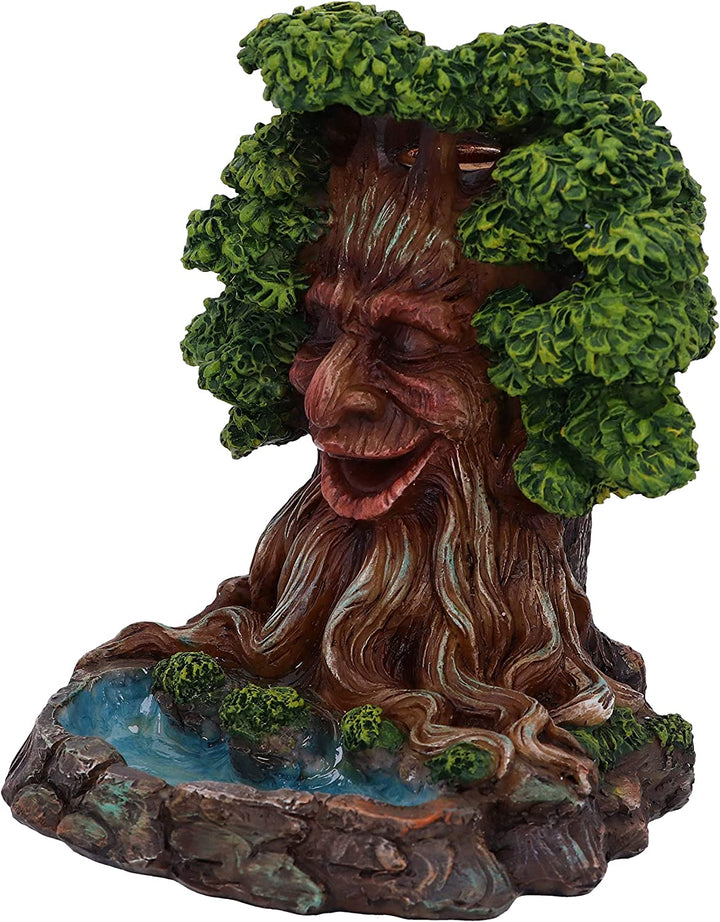 Elder Ember Tree Spirit Green Man Rückfluss-Räuchergefäß