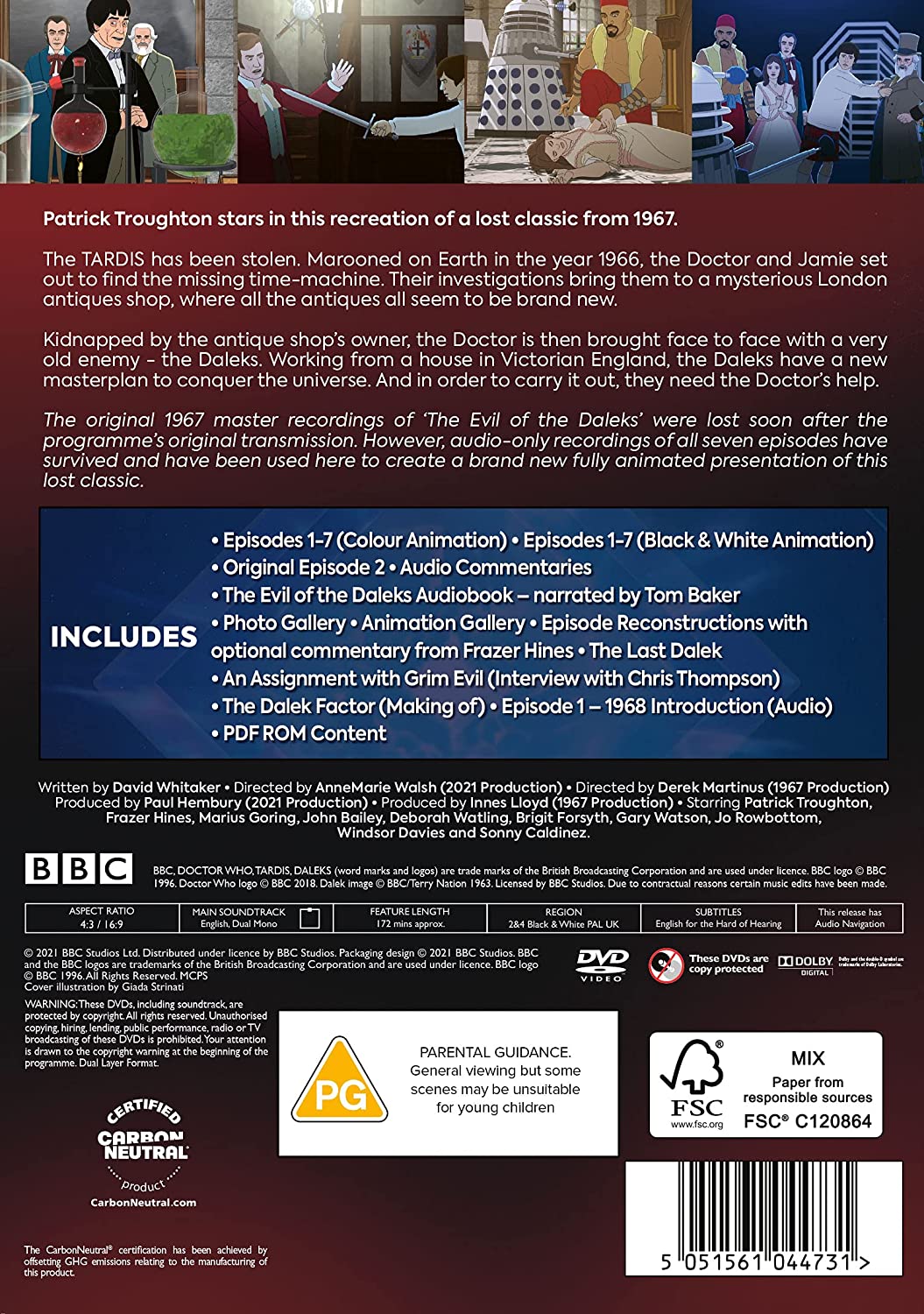 Doctor Who – Das Böse der Daleks [2021] [DVD]