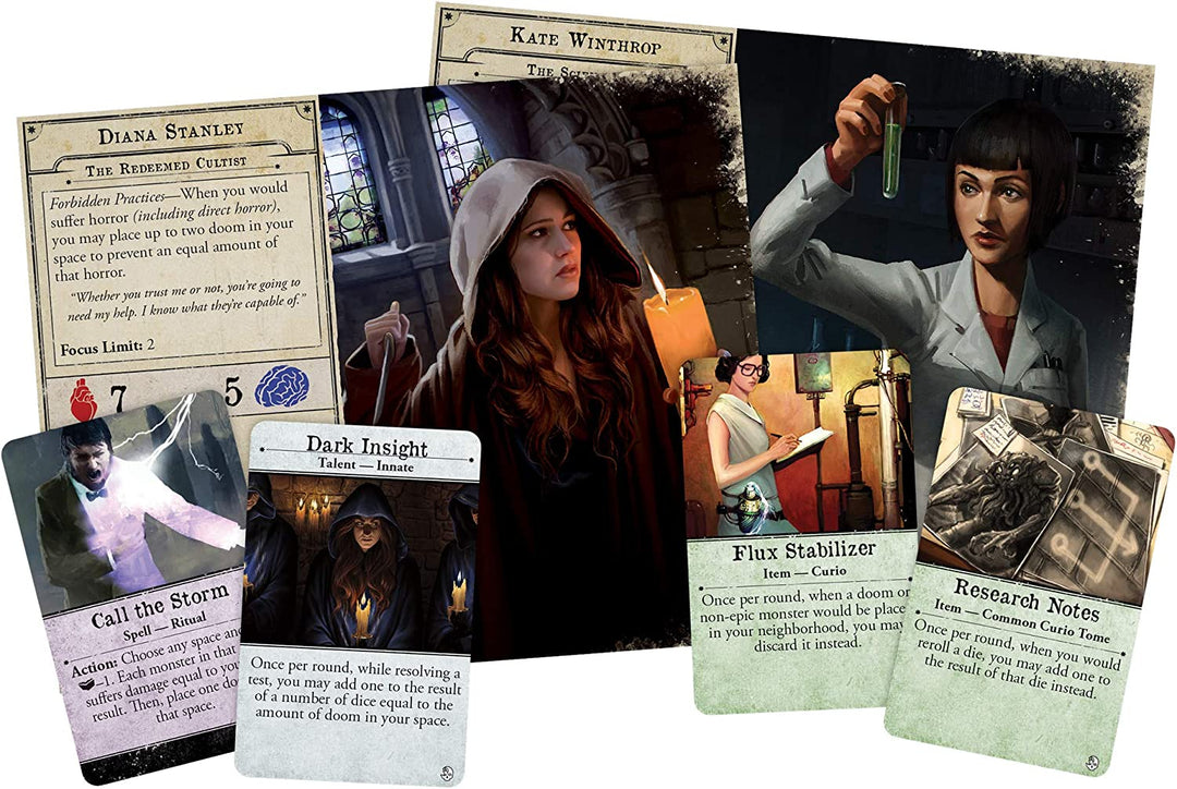 Fantasy-Flugspiele | Arkham Horror Third Edition: The Dead of Night Brettspiel
