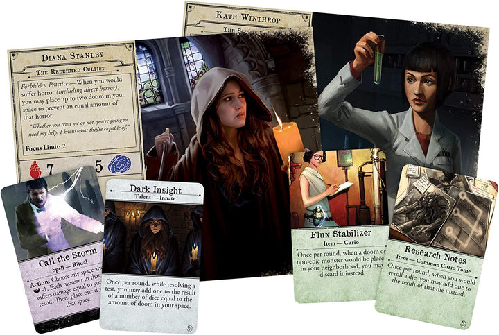 Fantasy-Flugspiele | Arkham Horror Third Edition: The Dead of Night Brettspiel