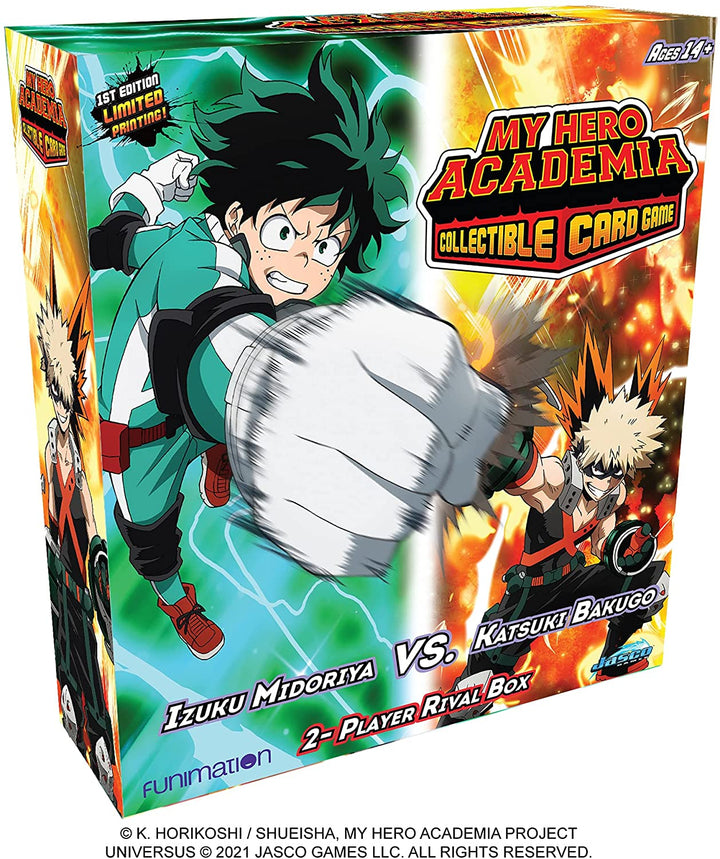 My Hero Academia CCG 2-Player Rival Deck | Izuku Midoriya and Katsuki Bakugo