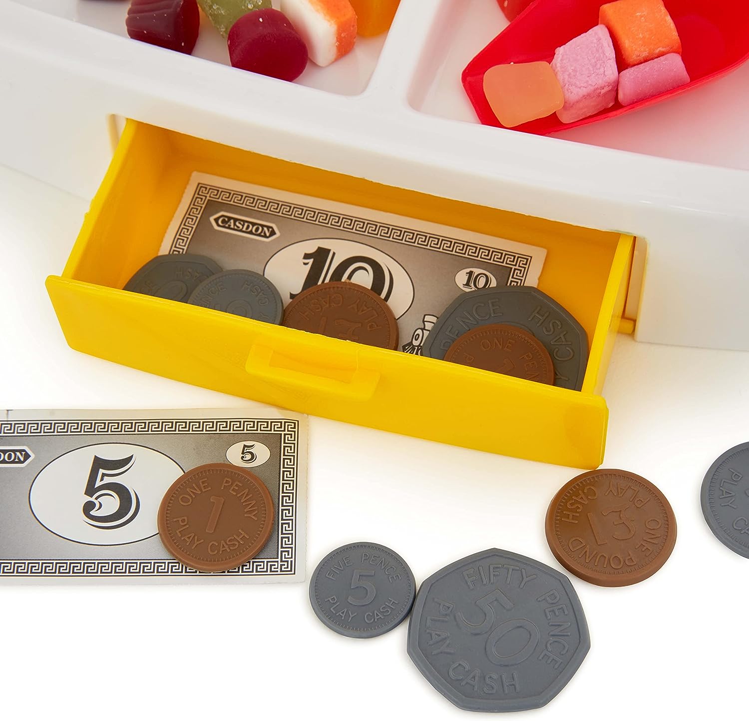 Casdon Pick n Mix Sweet Shop Playset - Role Play & Educational Toy for Ages 3+