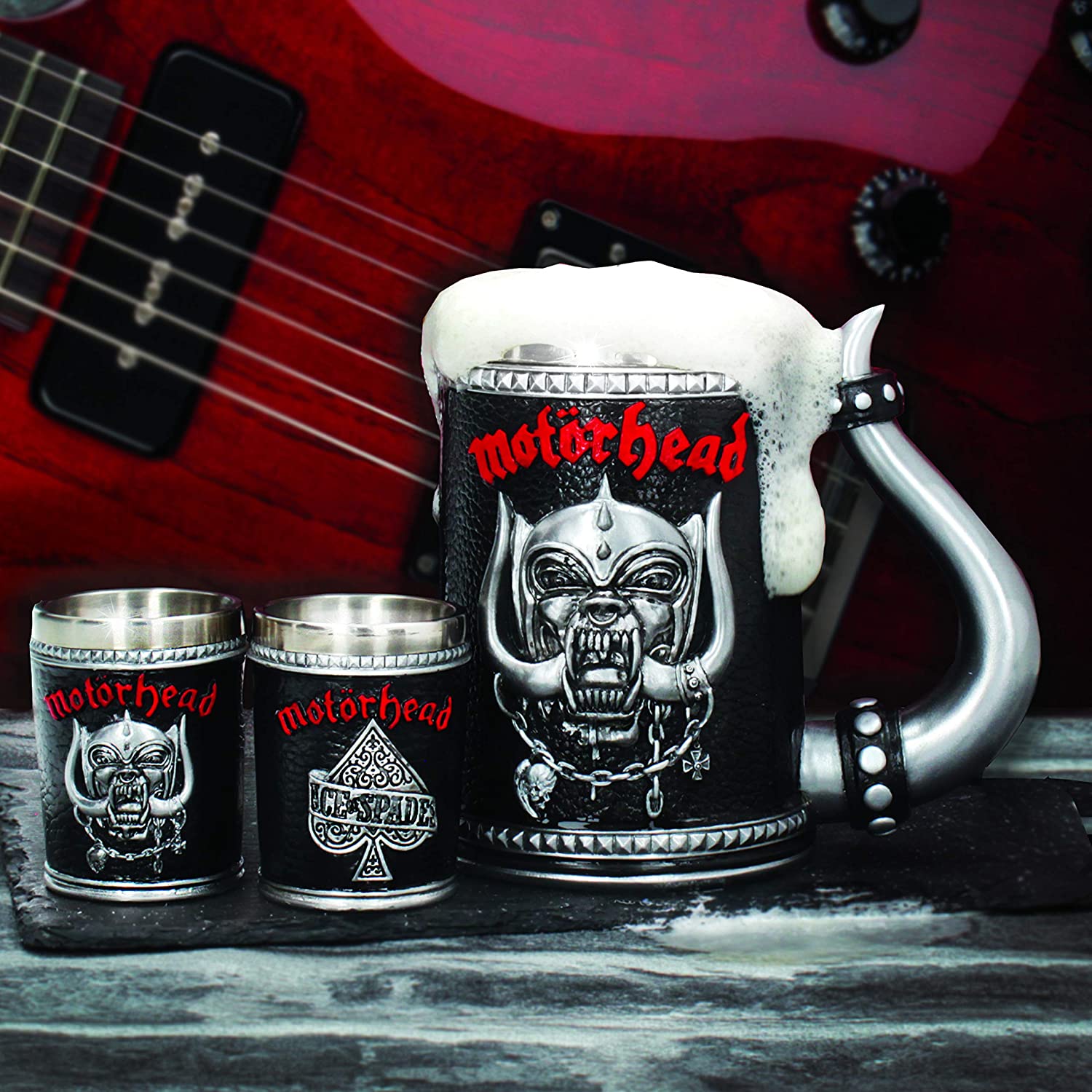 Nemesis Now - B4121M8 Motorhead War Pig Tankard with Stainless Steel Insert 1
