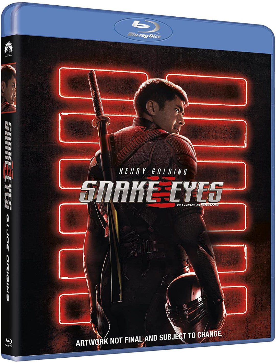 GI Joe (2020) Snake Eyes [2021] [Region Free] – Action/Abenteuer [Blu-ray]