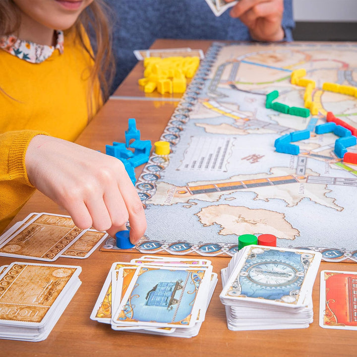 Days of Wonder | Ticket to Ride Europe Board Game | Ages 8+ | For 2 to 5 players | Average Playtime 30-60 Minutes