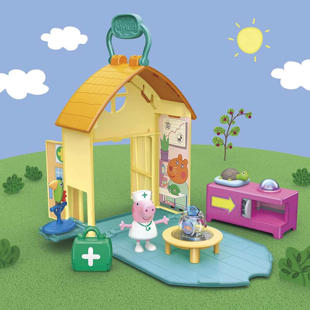 Peppa Pig Peppa's Adventures Peppa besucht den Tierarzt, Spielset, Vorschulspielzeug, 1 Figur