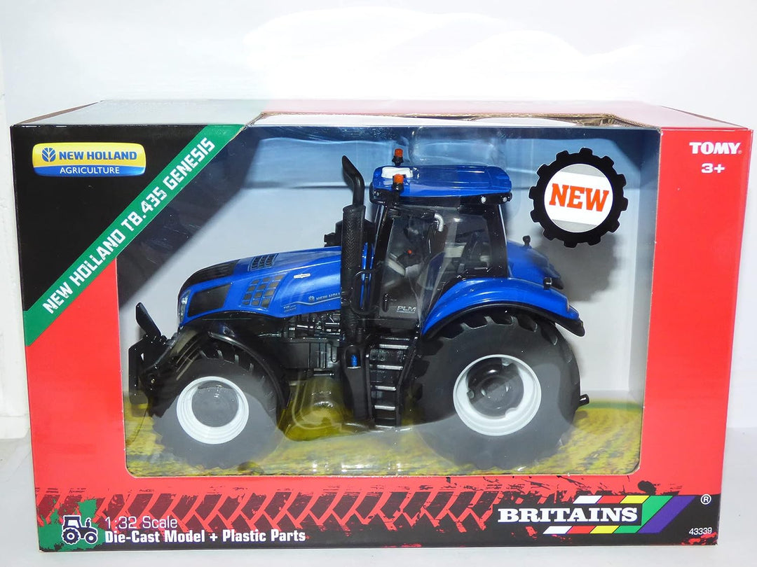 Britains New Holland T8.435 Genesis 43339, Traktorzubehör zum Sammeln, kompatibel