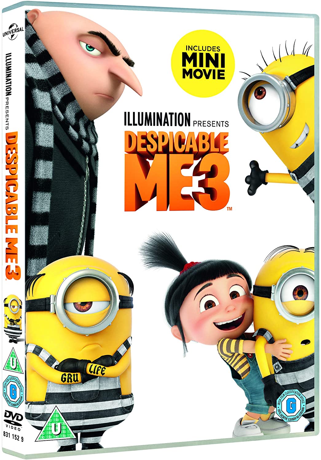 Despicable Me 3 [DVD] [2017]