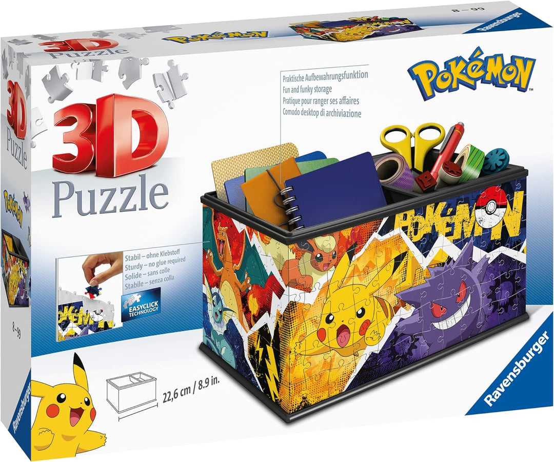 Ravensburger RAV Aufbewahrungsbox Pokemon 3D 11546