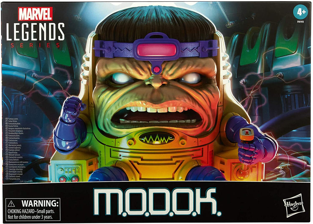 Hasbro Marvel Legends Series Avengers 6-inch Scale M.O.D.O.K. Figure and 4 Accessories For Fans Ages 4 and Up F0193