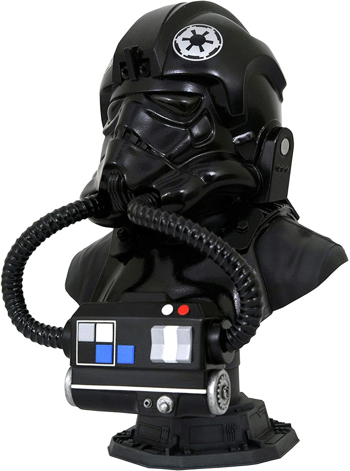 Diamond Select Star Wars TIE Pilot Legends in 3D 1/2 Scale Bust (MAR212002)