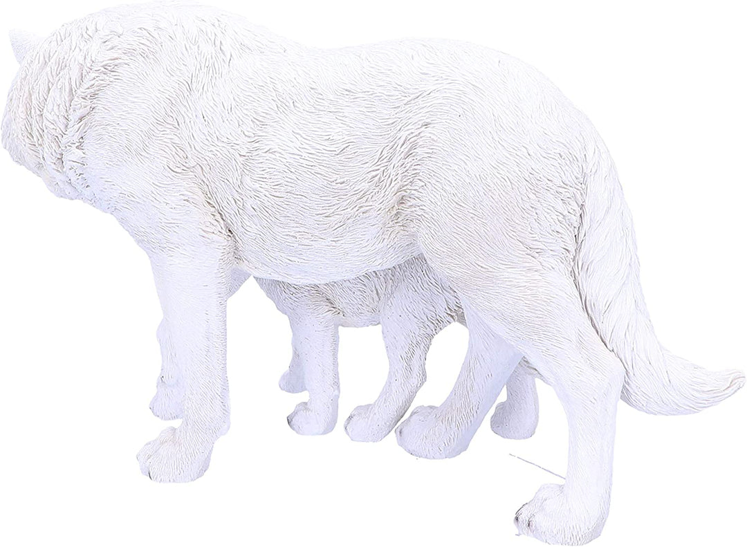 Nemesis Now U4774P9 Winter Offspring Figur, 27,5 cm, Kunstharz, Weiß, Einheitsgröße