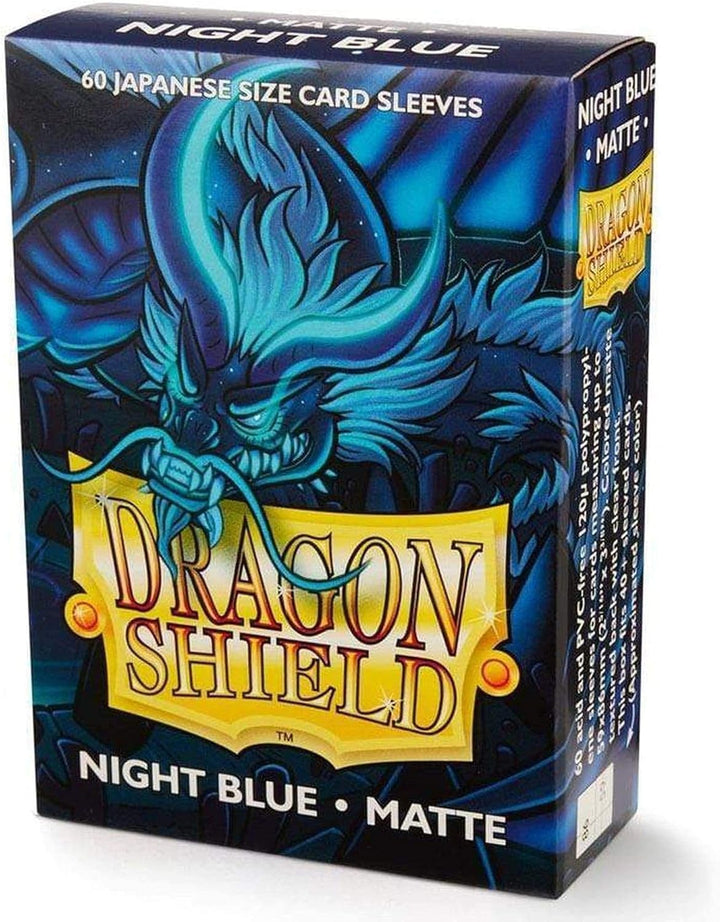 Dragon Shield ART11102 Schwarz (60) Matte japanische Hüllen, 60 Stück