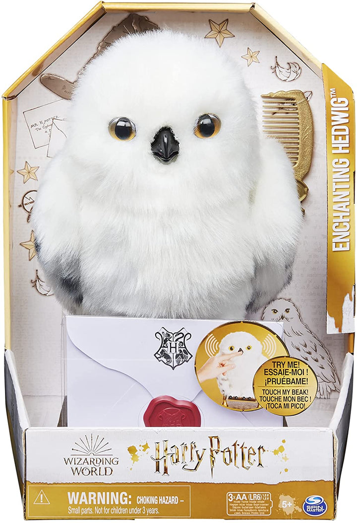 Wizarding World Enchanting Hedwig Interactive Harry Potter Eule mit über 15 Sound