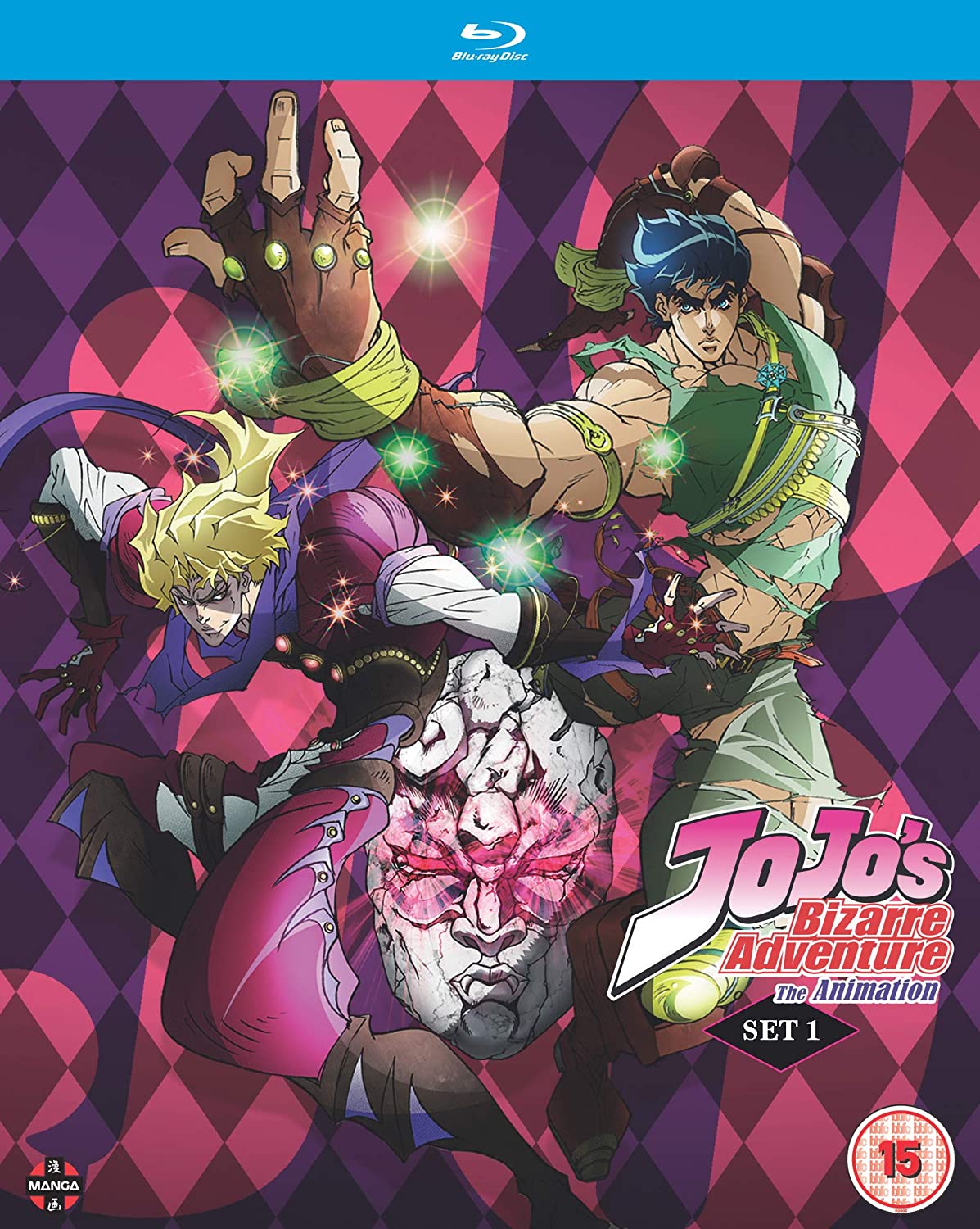 JoJo's Bizarre Adventure: Phantom Blood / Battle Tendency (Eps 1-26) [Blu-ray]