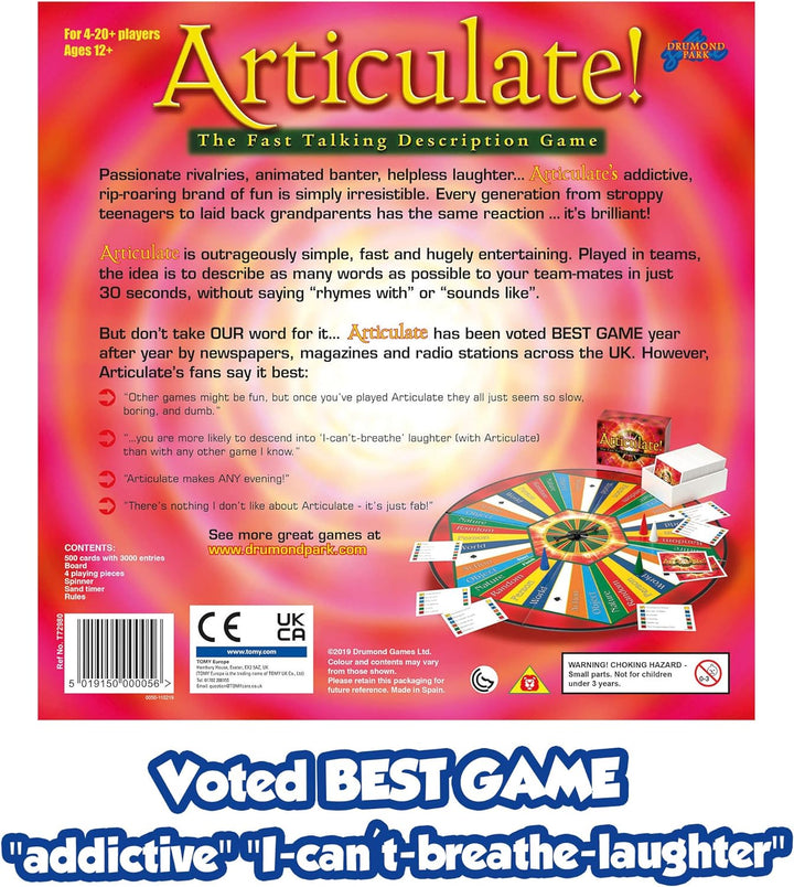 Drumond Park Articulate Family Board Fast Talking Description Game (5019150000056)