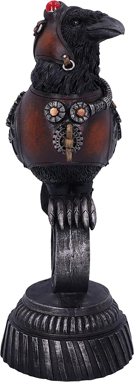 Nemesis Now Steampunk Rivet Raven Figur, 24 cm