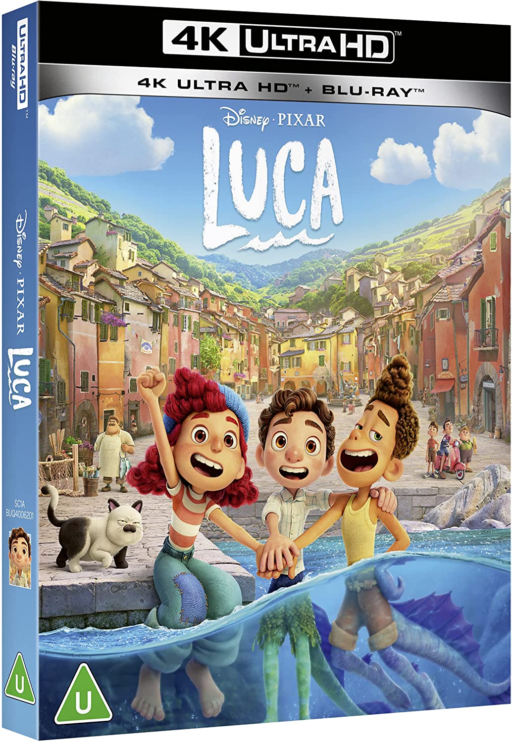 Disney &amp; Pixars Luca 4K UHD – Animation [Blu-ray]