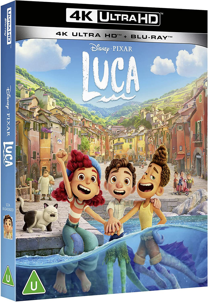 Disney &amp; Pixars Luca 4K UHD – Animation [Blu-ray]