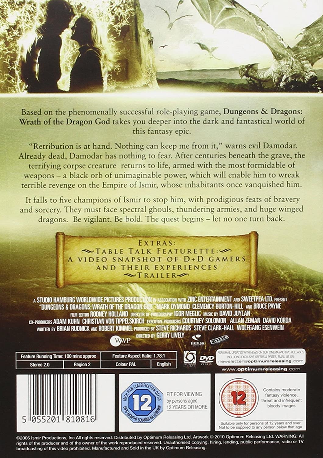 Dungeons &amp; Dragons: Wrath of the Dragon God – Fantasy/Abenteuer [DVD]