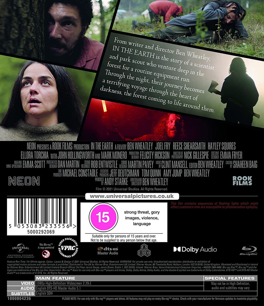 In The Earth [2021] [Region Free] – Horror [Blu-ray]