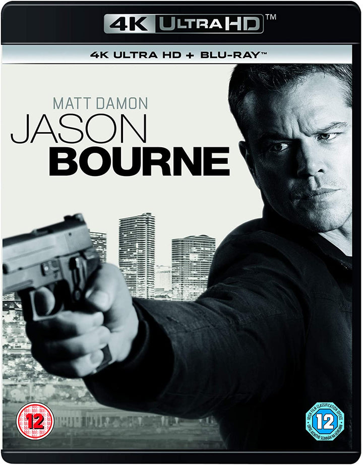 Jason Bourne (4K UHD) – Thriller [Blu-ray]