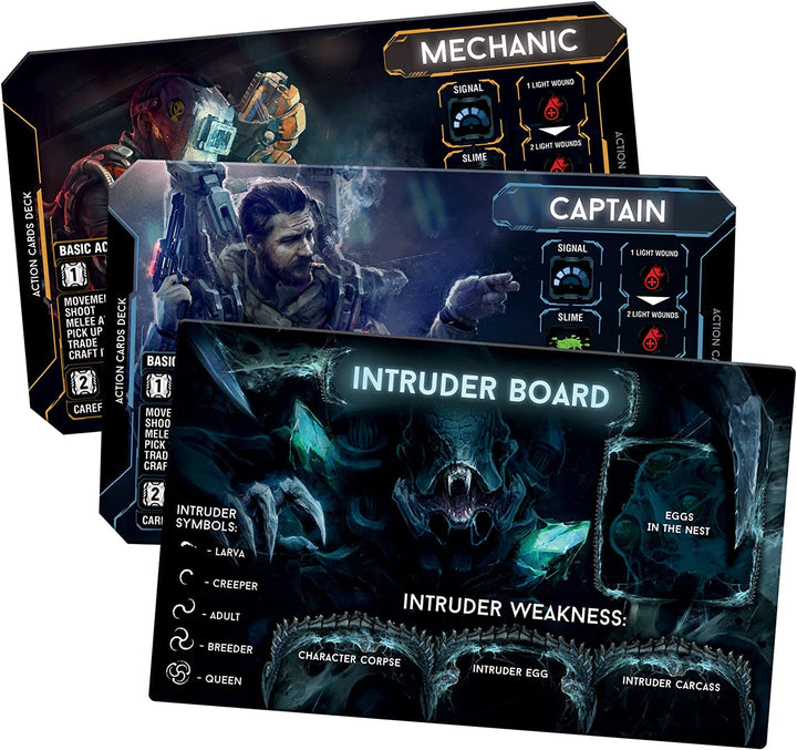 Erwecke Reiche | Nemesis | Brettspiel | Ab 12 Jahren | 1-5 Spieler | 90–180 Minuten Spielzeit