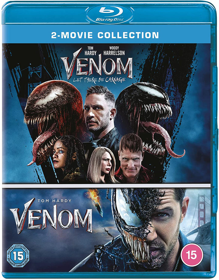 Venom 1&amp;2: (2018) &amp; Let There Be Carnage [2021] [Blu-ray]