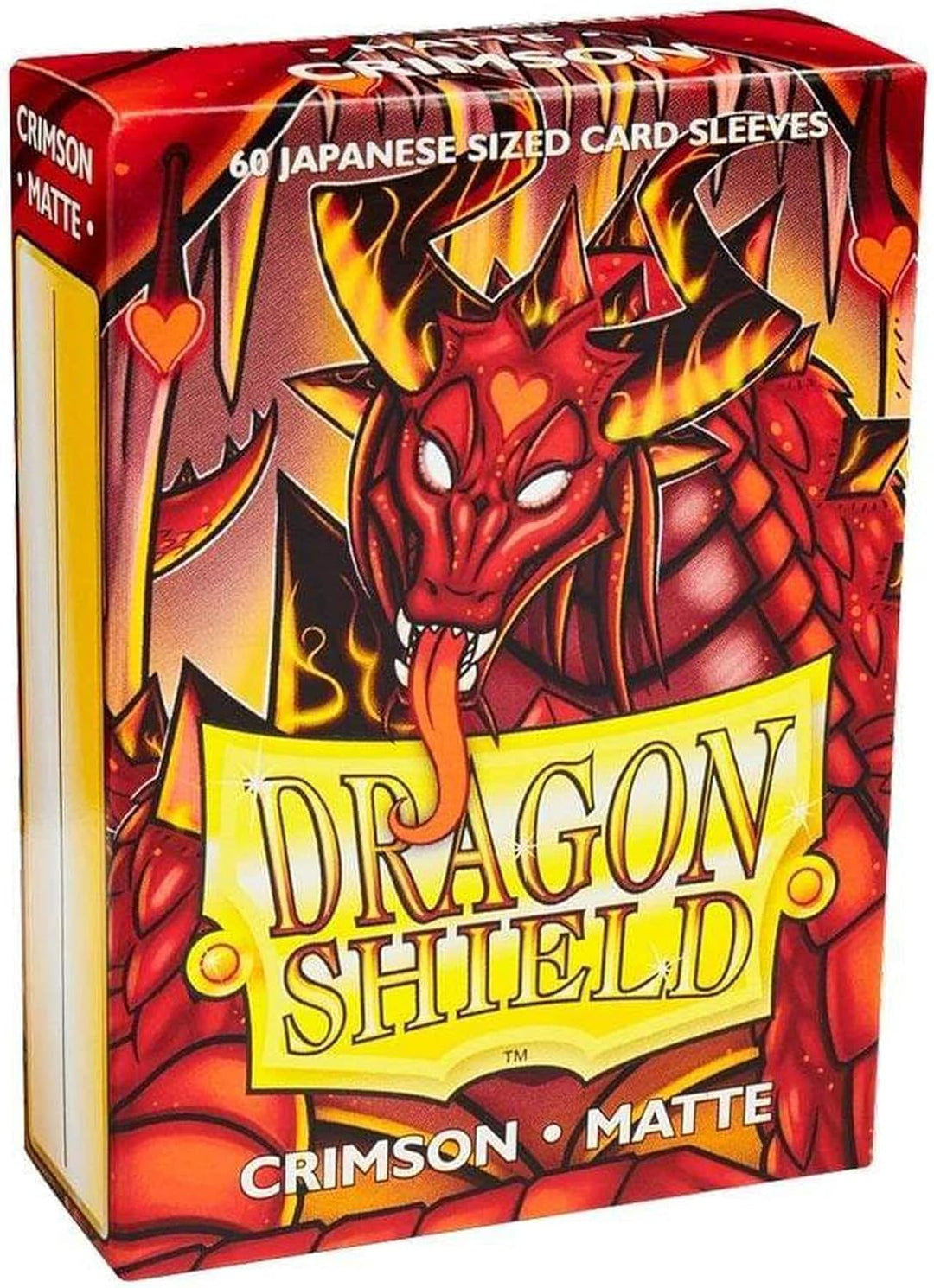 Dragon Shield ART11121 Matte japanische Größenhüllen, 60 Stück, purpurrot, mehrfarbig