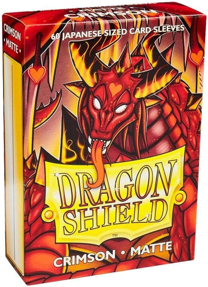 Dragon Shield ART11121 Matte japanische Größenhüllen, 60 Stück, purpurrot, mehrfarbig