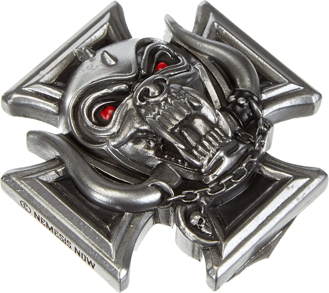 Nemesis Now offiziell lizenzierter Motörhead Iron Cross Warpig Snaggletooth Kühlschrank