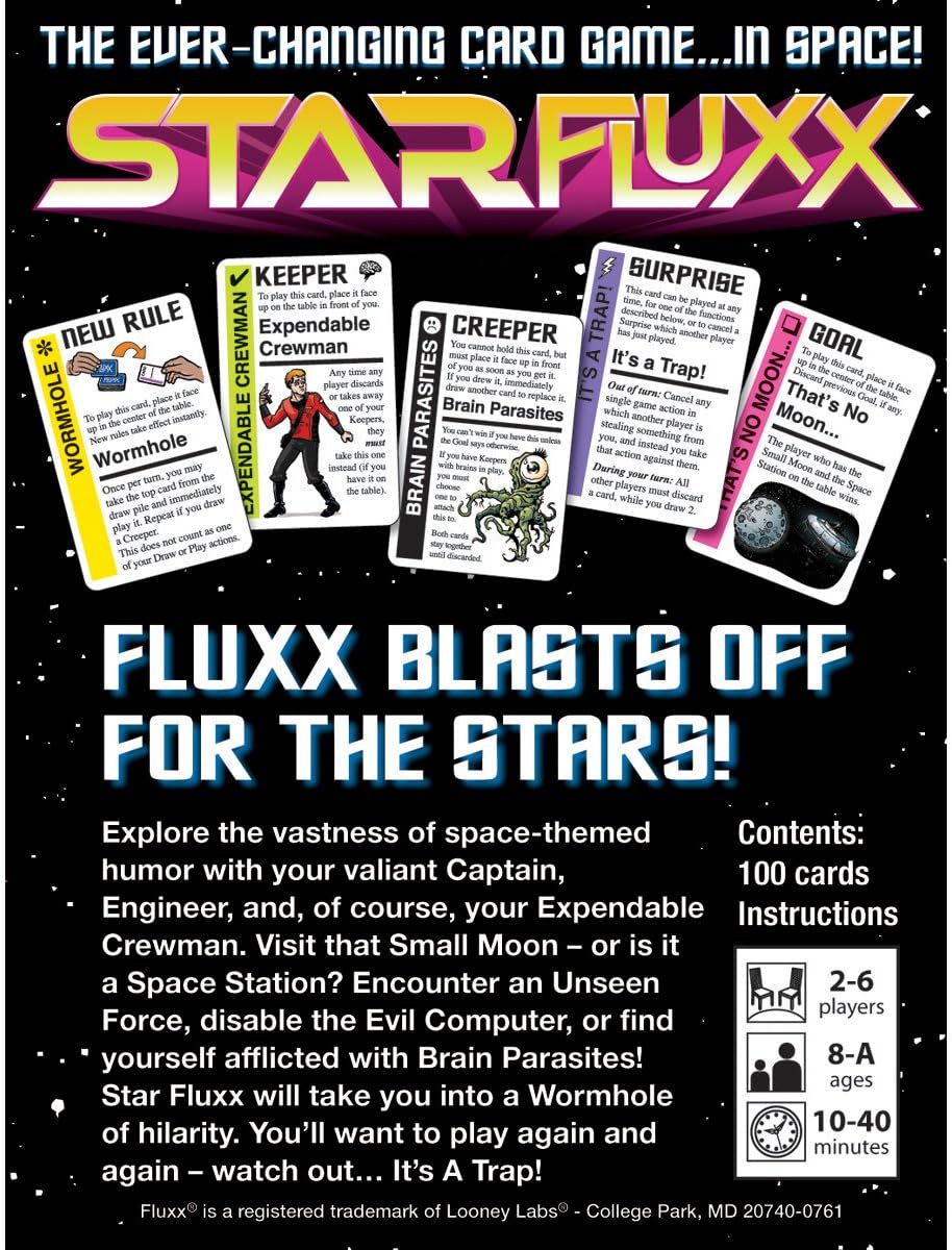 Looney Labs Star Fluxx Card Game 3