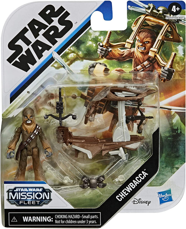 Star Wars Mission Fleet Gear Class Chewbacca Beachfront Barrage 2,5-Zoll-Scale Figur und Fahrzeug