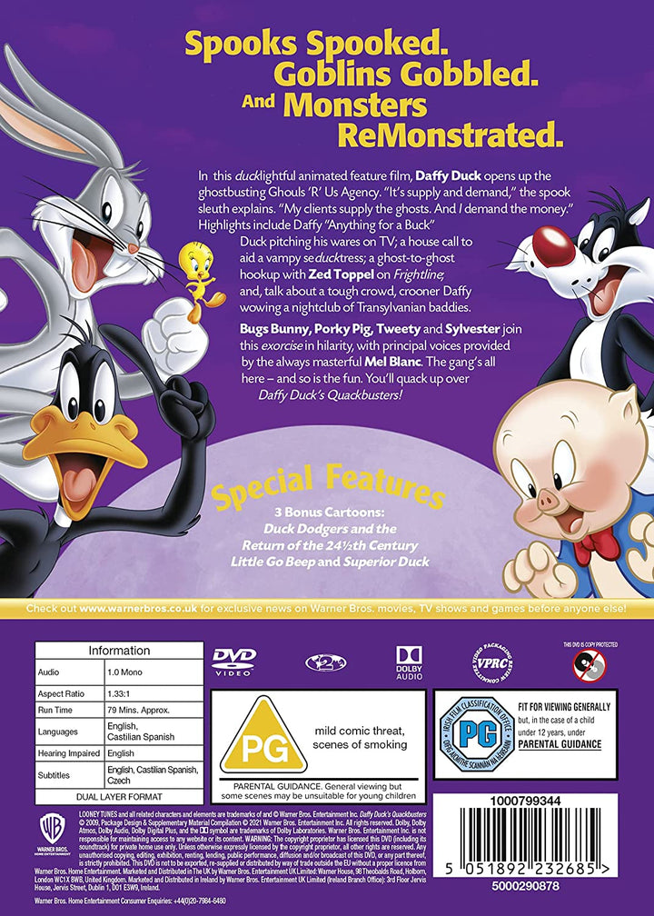 Daffy Ducks Quackbusters [1988] – [DVD]