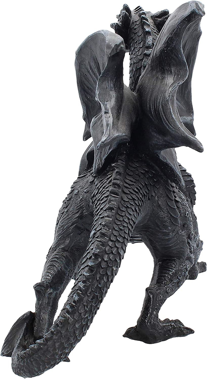 Nemesis Now D1242D5 Drachenwächter-Figur, 28,5 cm, Schwarz